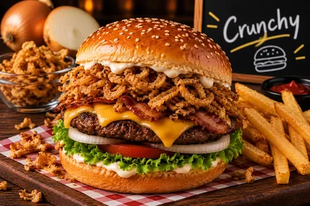 Hamburguesa Crunchy