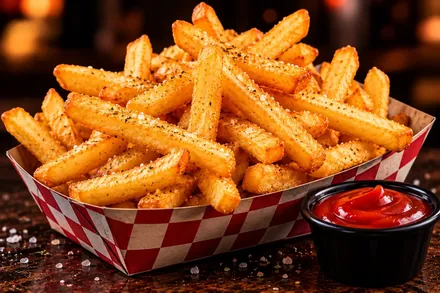 Porción de papas a la francesa
